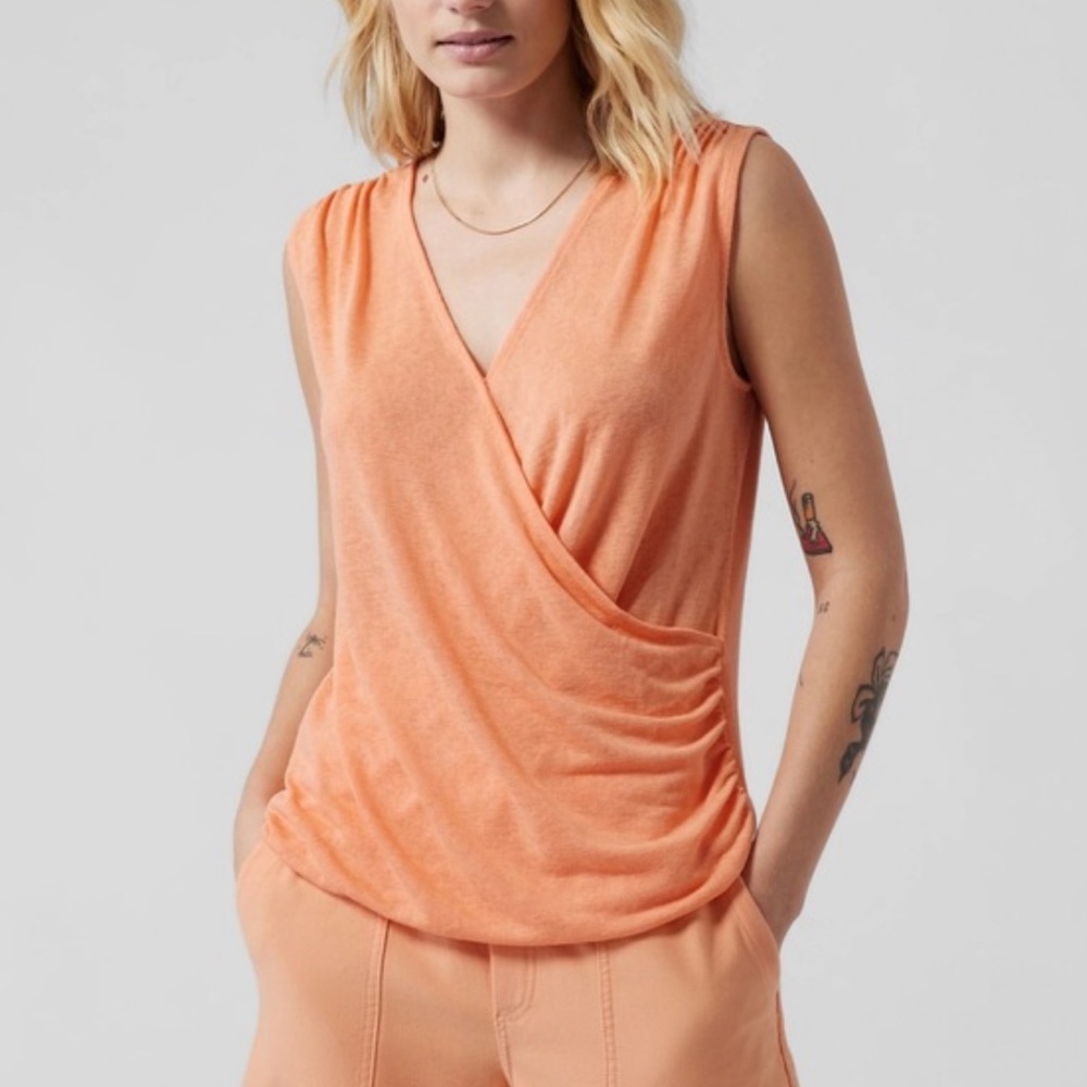 Athleta Breezy Wrap Tank